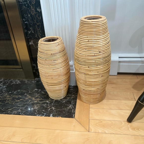 BOGO 50% OFF the second one Indonesian rattan vase 11.8” - Picture 11 of 13